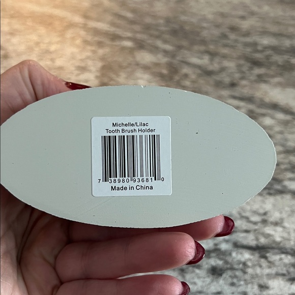 Michele Lilac Toothbrush Holder - Picture 5 of 5